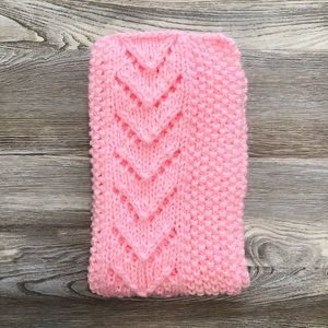 Crochet Baby Girl Afghan Pink Homemade 32x34